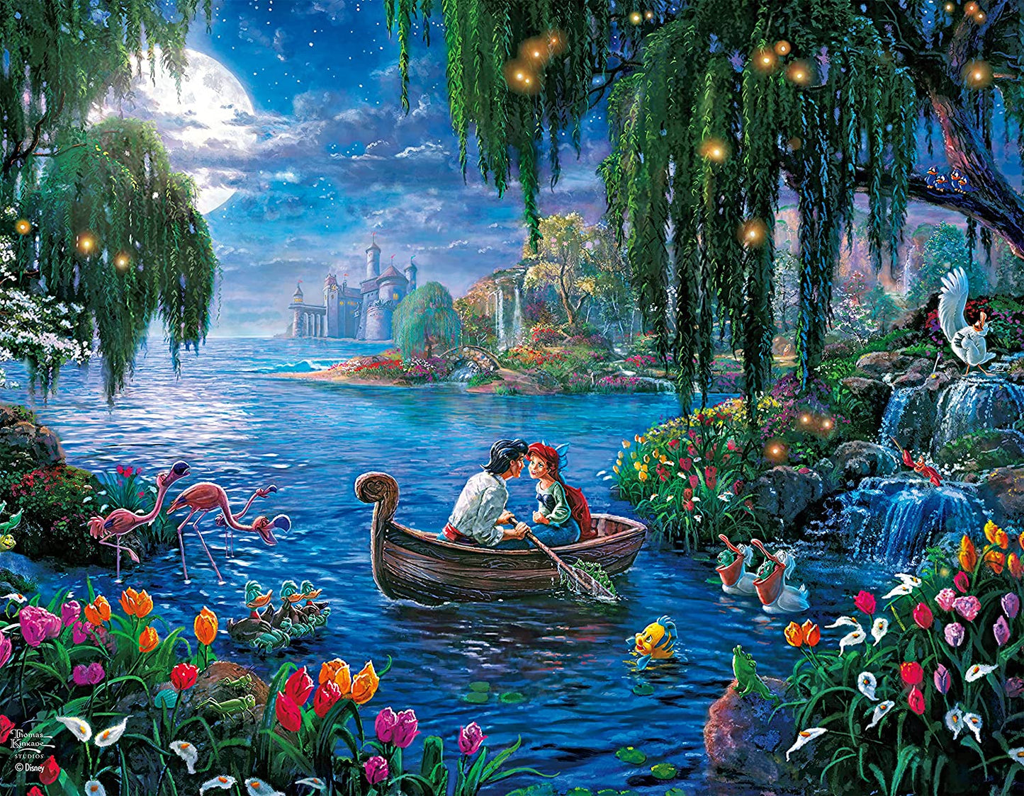 Thomas Kinkade - The Disney Collection Puzzles - 4in1 Multipack - Giftware Canada Collectibles and Decor