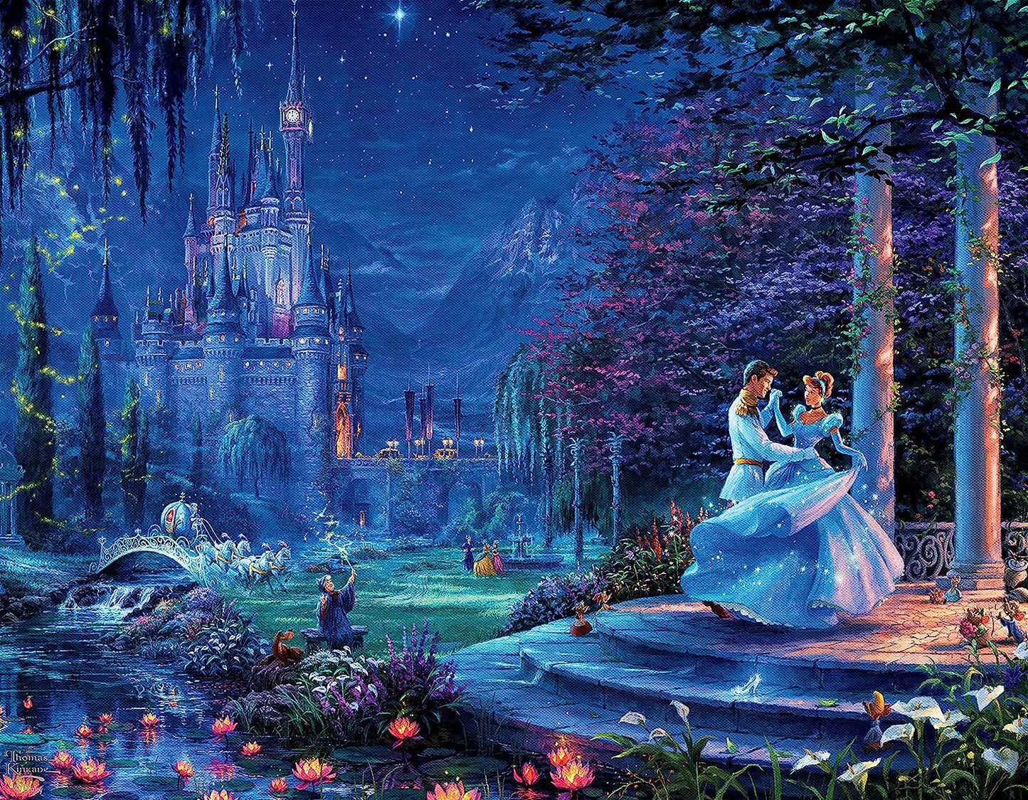 Thomas Kinkade - The Disney Collection Puzzles - 4in1 Multipack - Giftware Canada Collectibles and Decor