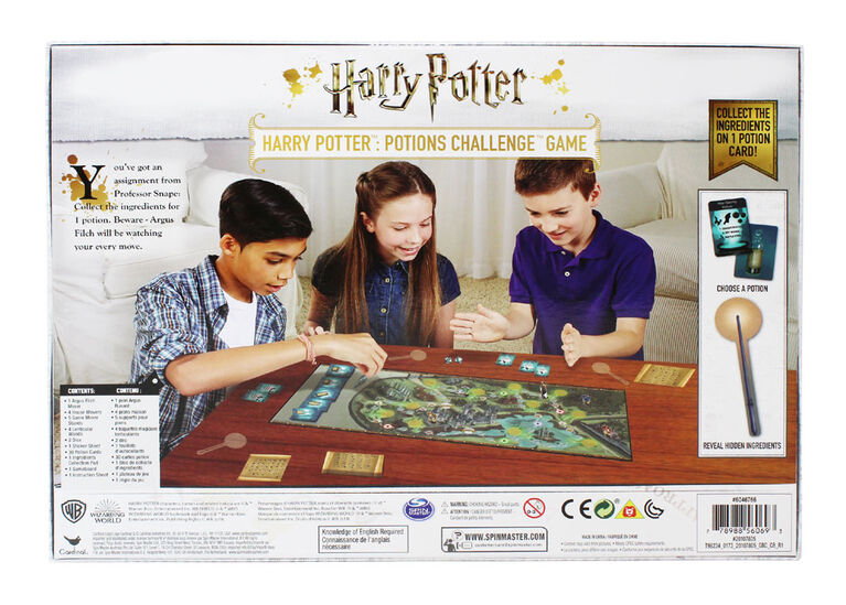 Harry Potter - Potions Challenge Game - Giftware Canada Collectibles and Decor