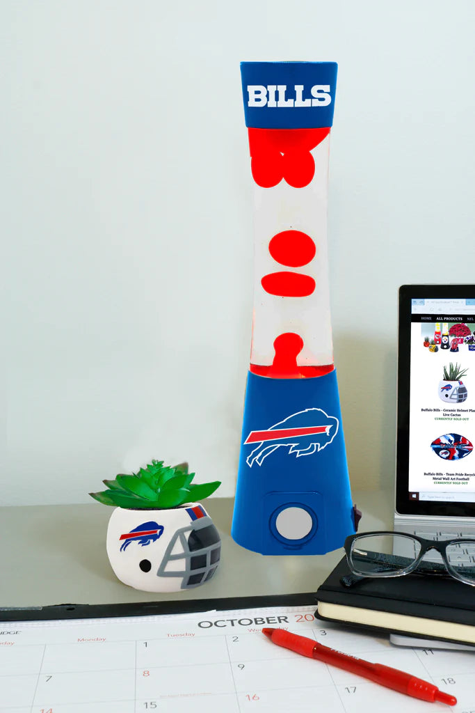 Buffalo Bills Magma / Lava Lamp with Bluetooth Speaker - Giftware Canada Collectibles and Decor