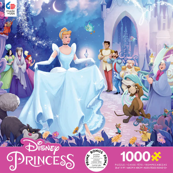 Ceaco - Disney's Cinderella 1000pc Fine Art Puzzle - Giftware Canada Collectibles and Decor