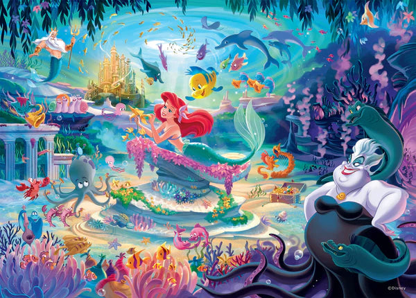 Ceaco - Disney's The Little Mermaid 1000pc Fine Art Puzzle - Giftware Canada Collectibles and Decor