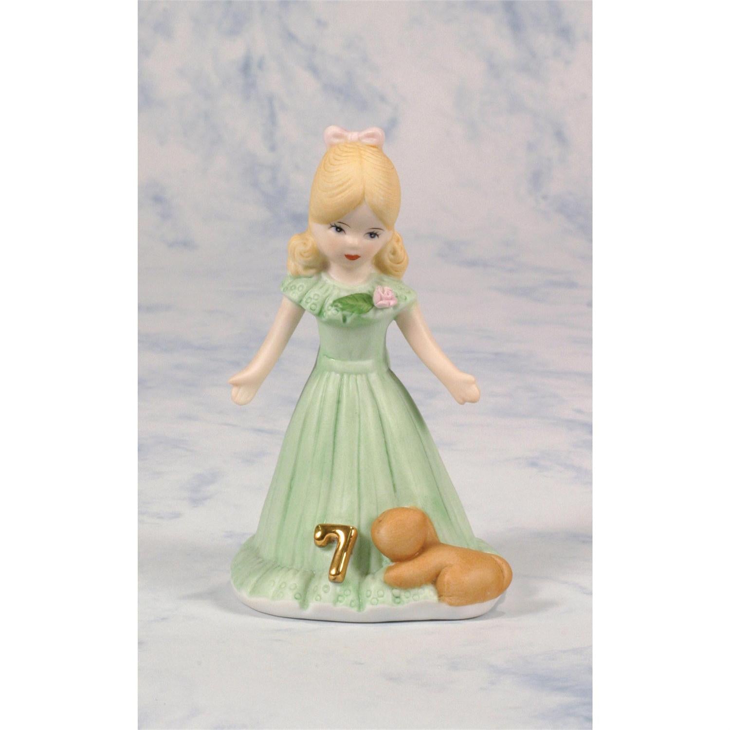 Growing Up Girls - Blonde Age 7 - Giftware Canada Collectibles and Decor