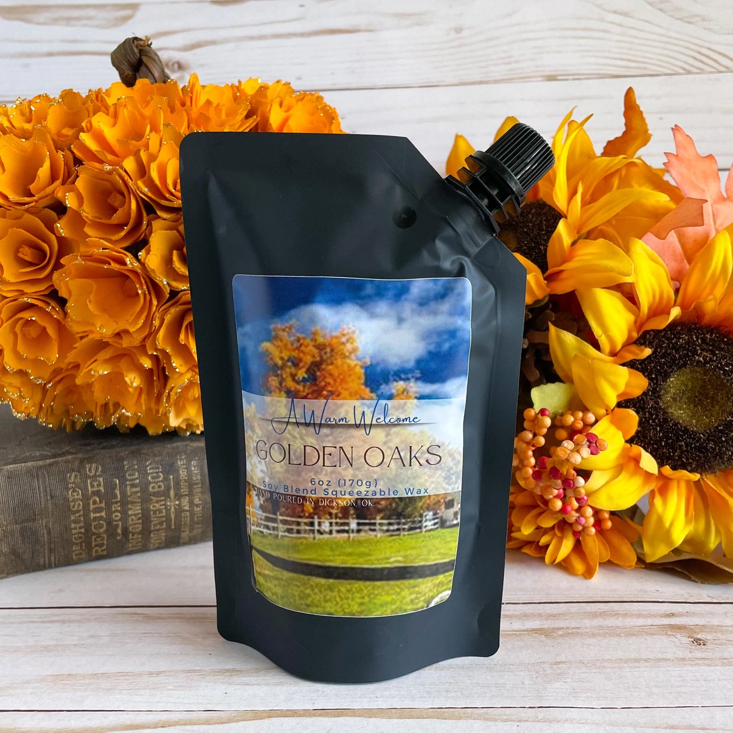 'A Warm Welcome' Soy Blend Squeezable Candle Wax - Fall Collection - Giftware Canada Collectibles and Decor