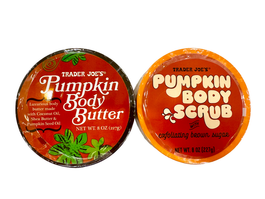 Trader Joe's Pumpkin Body Set (Body Scrub & Butter)