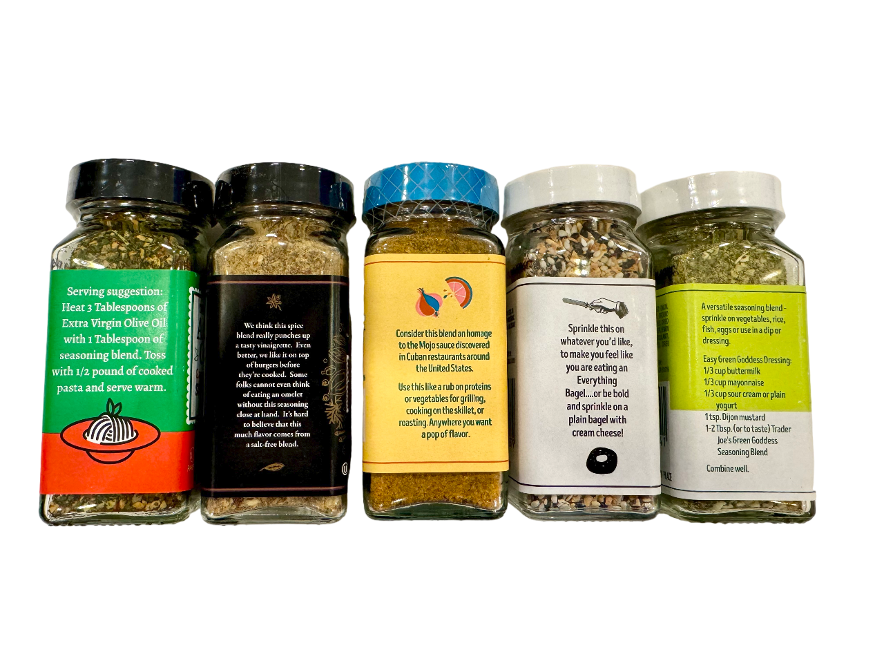 Trader Joe's Seasoning Set (5 Flavor Assortment)