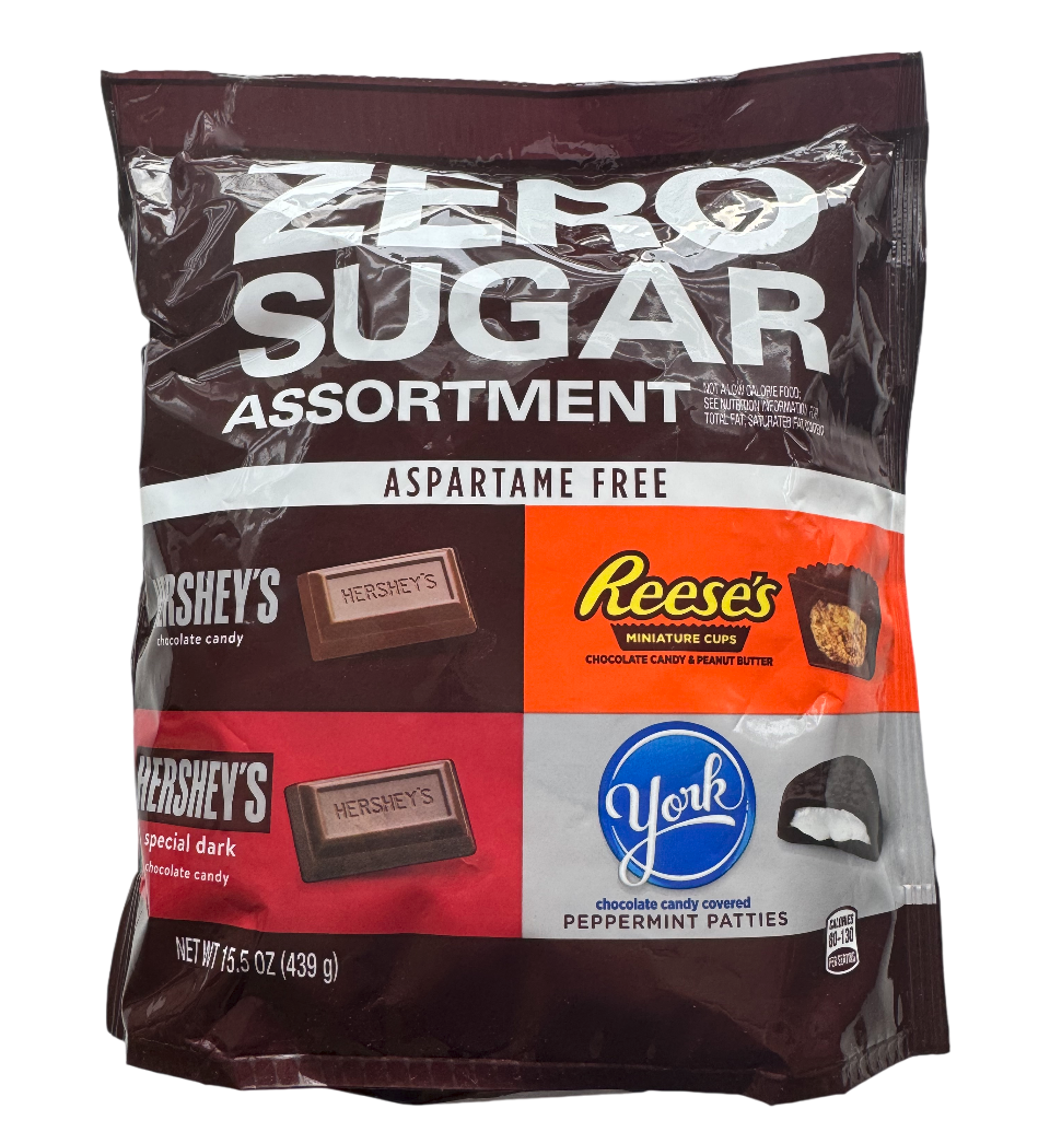 Hershey's Zero Sugar Chocolate Assortment (439g Bag)