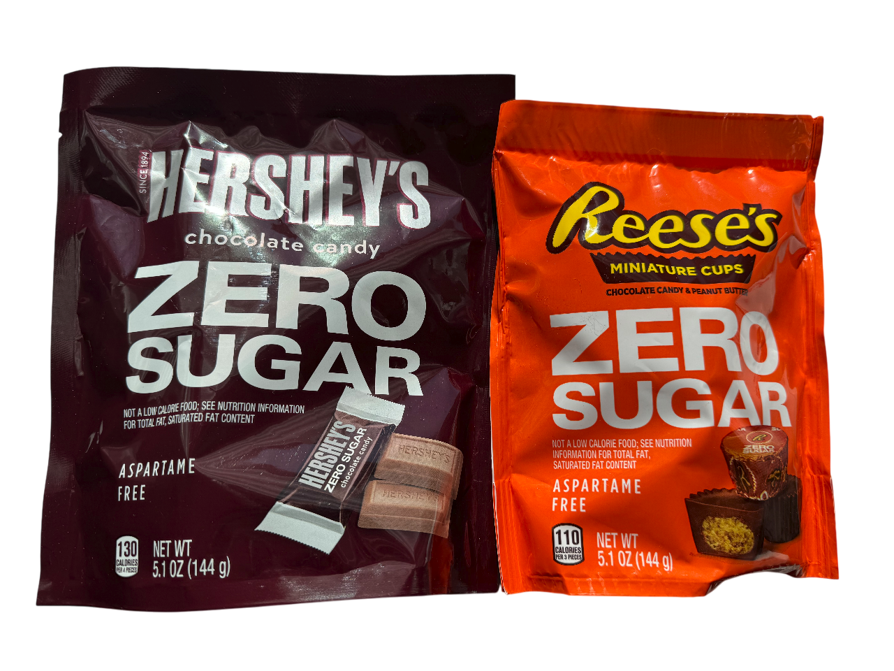 Hershey's Sugar Free Chocolate Combo (Contains Hersheys Choclate Candy & Reese's Miniature Cups)