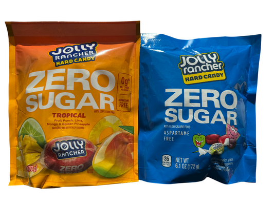 Jolly Rancher Zero Sugar Candy Combo (Includes Original Flavours & Tropical)