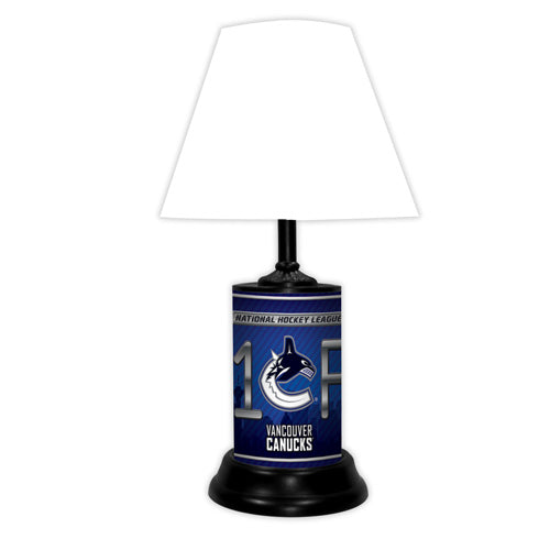 Vancouver Canucks #1 Fan Lamp - Giftware Canada Collectibles and Decor