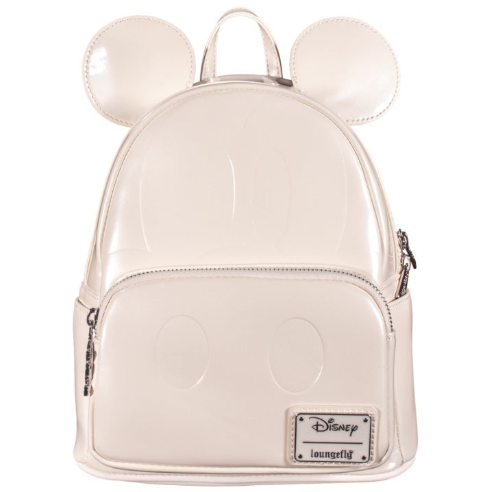 Loungefly Disney Mickey Mouse Pearl Mini Backpack - Giftware Canada Collectibles and Decor