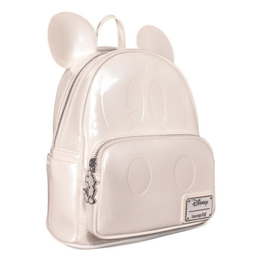 Loungefly Disney Mickey Mouse Pearl Mini Backpack - Giftware Canada Collectibles and Decor