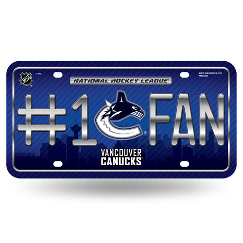 Vancouver Canucks #1 Fan Lamp - Giftware Canada Collectibles and Decor