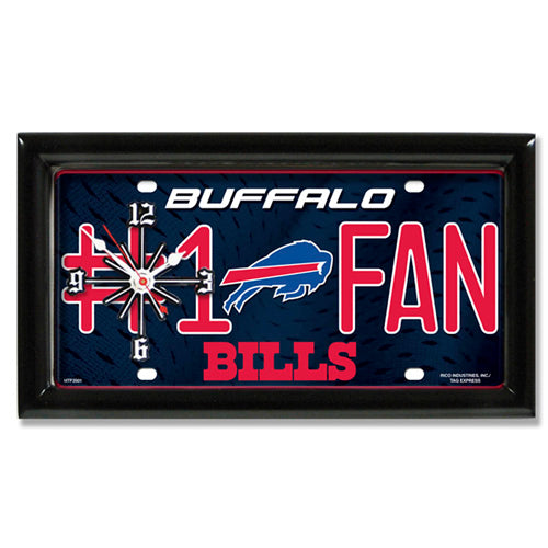 Buffalo Bills #1 Fan Clock - Giftware Canada Collectibles and Decor