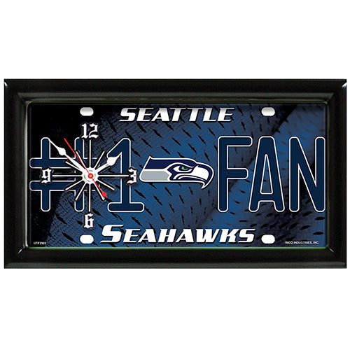 Seattle Seahawks #1 Fan Clock - Giftware Canada Collectibles and Decor