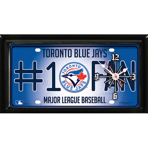 Toronto Blue Jays #1 Fan Clock - Giftware Canada Collectibles and Decor