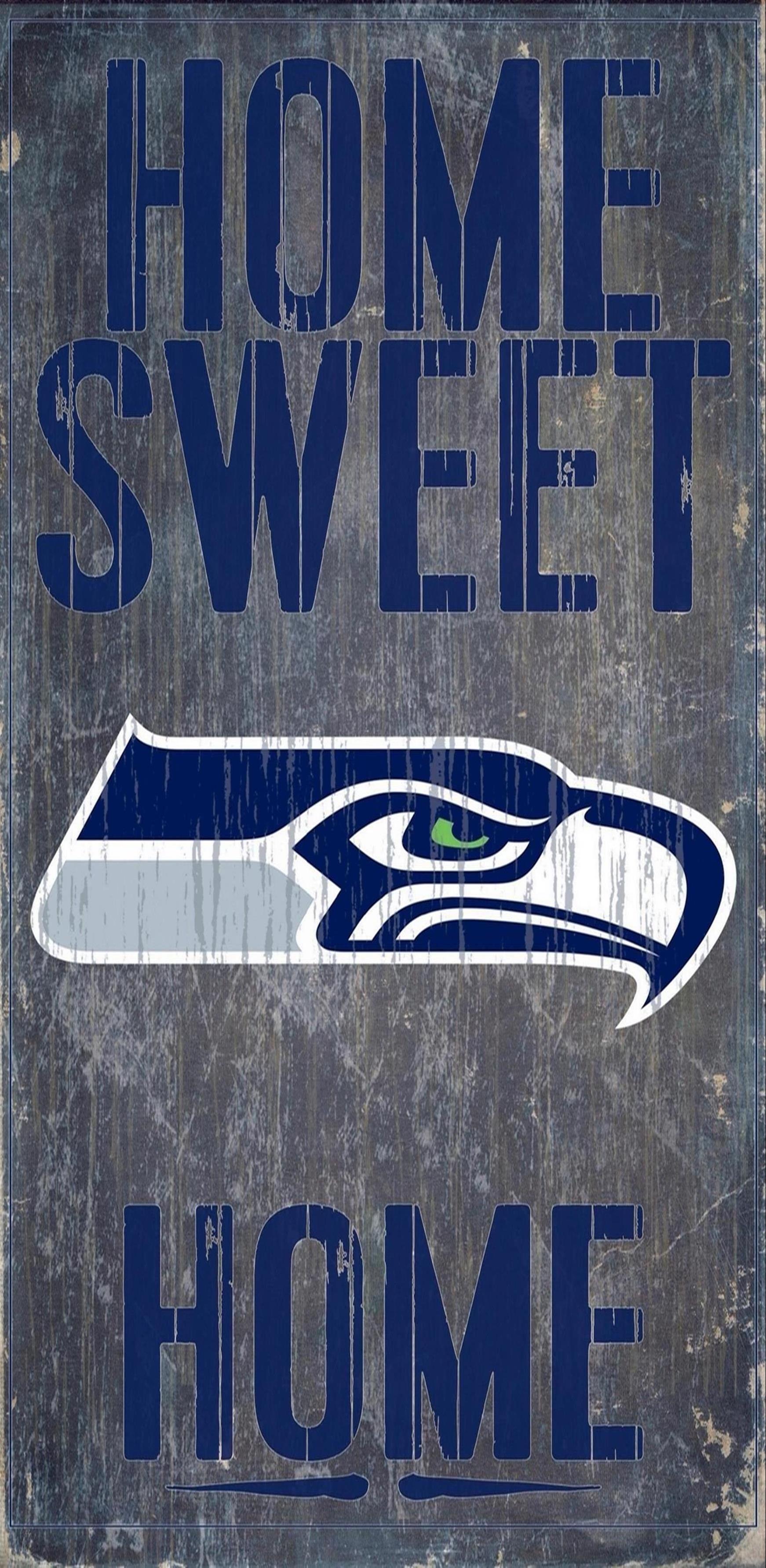 Seattle Seahawks Home Sweet Home 6x12 Sign - Giftware Canada Collectibles and Decor