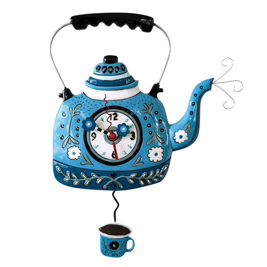 Allen Designs - Kettle Blue Clock