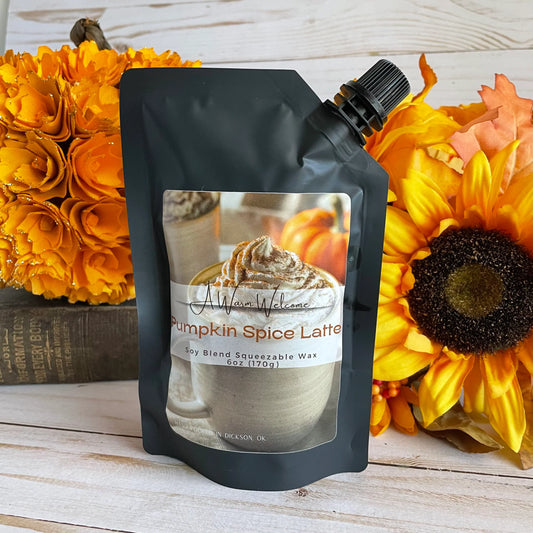 'A Warm Welcome' Soy Blend Squeezable Candle Wax - Fall Collection - Giftware Canada Collectibles and Decor