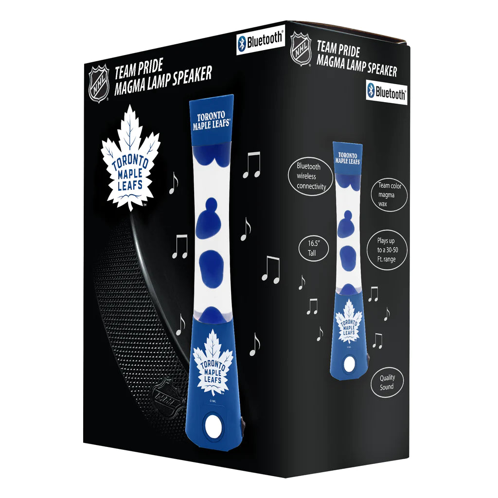 Toronto Maple Leafs Magma / Lava Lamp with Bluetooth Speaker - Giftware Canada Collectibles and Decor