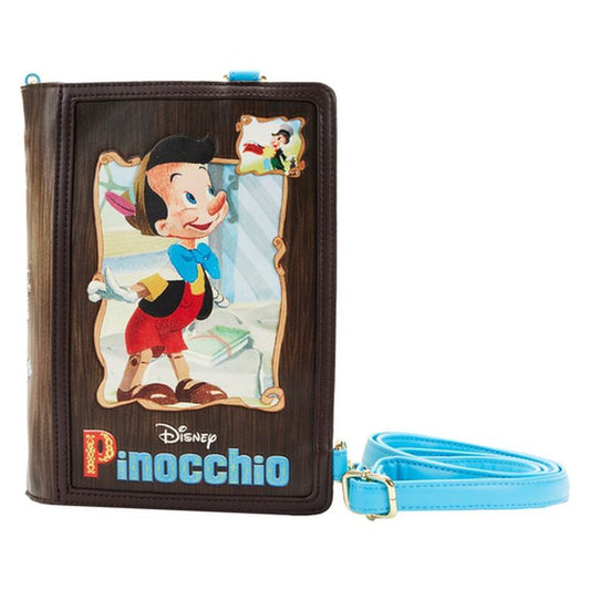 Loungefly Disney's Pinocchio Book Convertible Crossbody Bag - Giftware Canada Collectibles and Decor