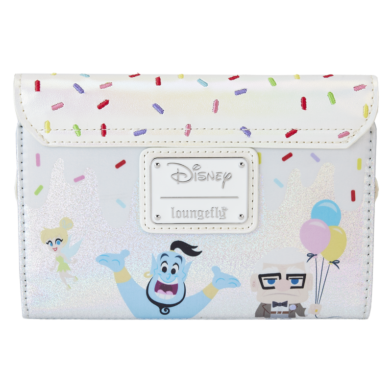 Loungefly - Disney 100th Anniversary Celebration Cake Flap Wallet - Giftware Canada Collectibles and Decor