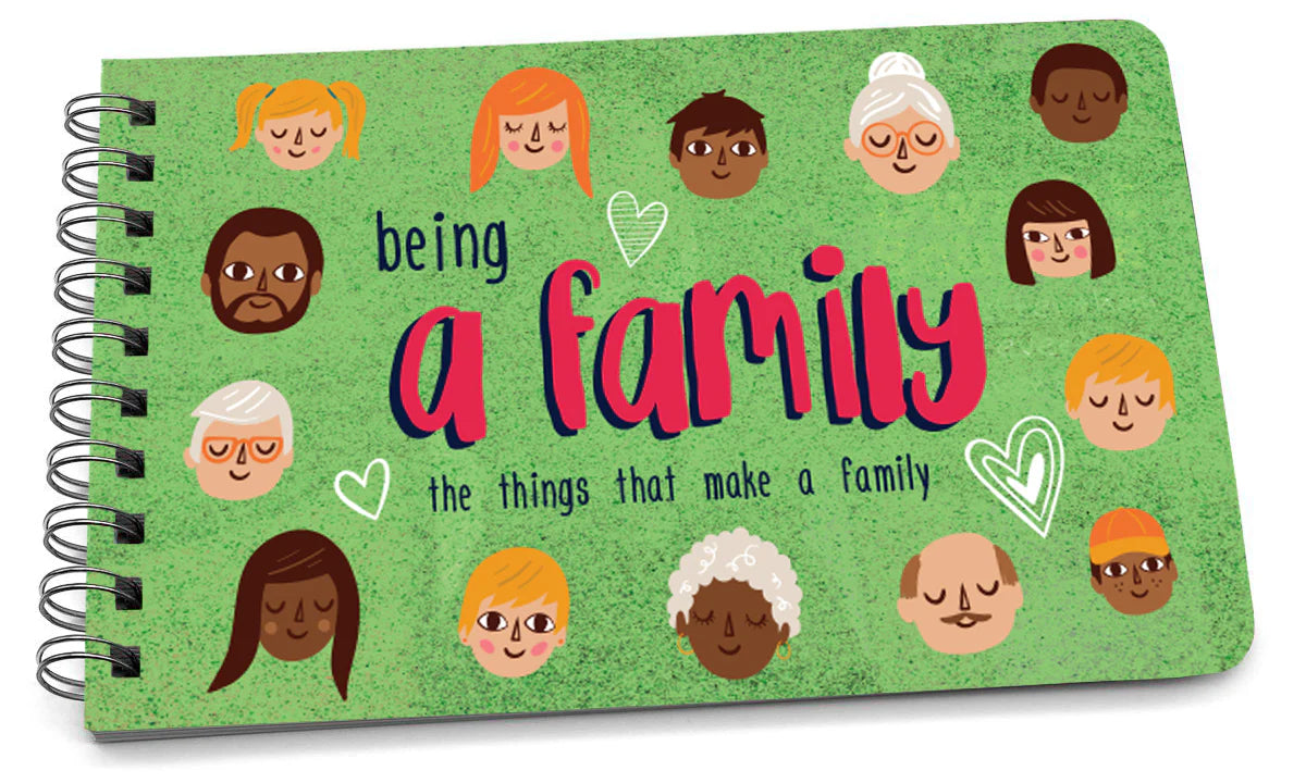 Papersalt - Being A Family Book - What Family Stands For - Giftware Canada Collectibles and Decor