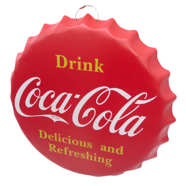 Drink Coca-Cola Extra Bottle Cap Metal Sign - Giftware Canada Collectibles and Decor