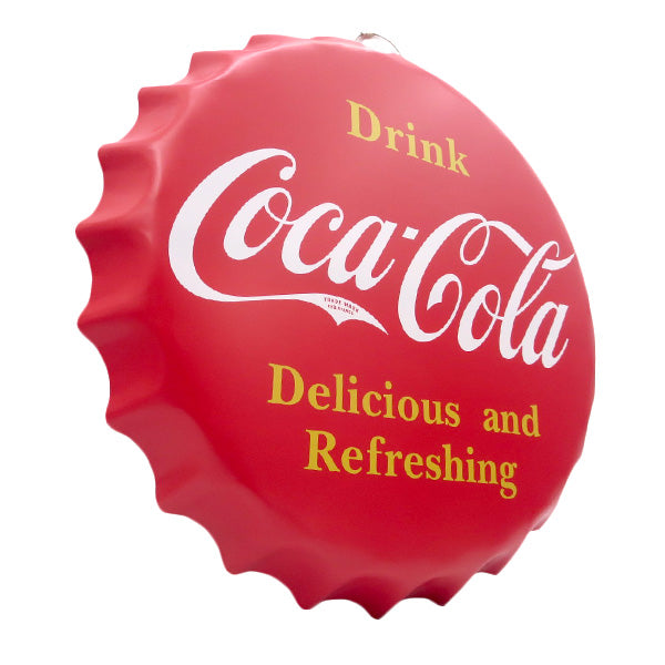 Drink Coca-Cola Extra Bottle Cap Metal Sign - Giftware Canada Collectibles and Decor