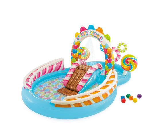 Intex Candy Zone Inflatable Play Center w/ Slide