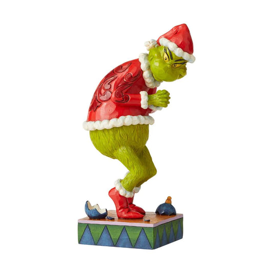 Jim Shore - Sneaky Grinch Figurine - Giftware Canada Collectibles and Decor