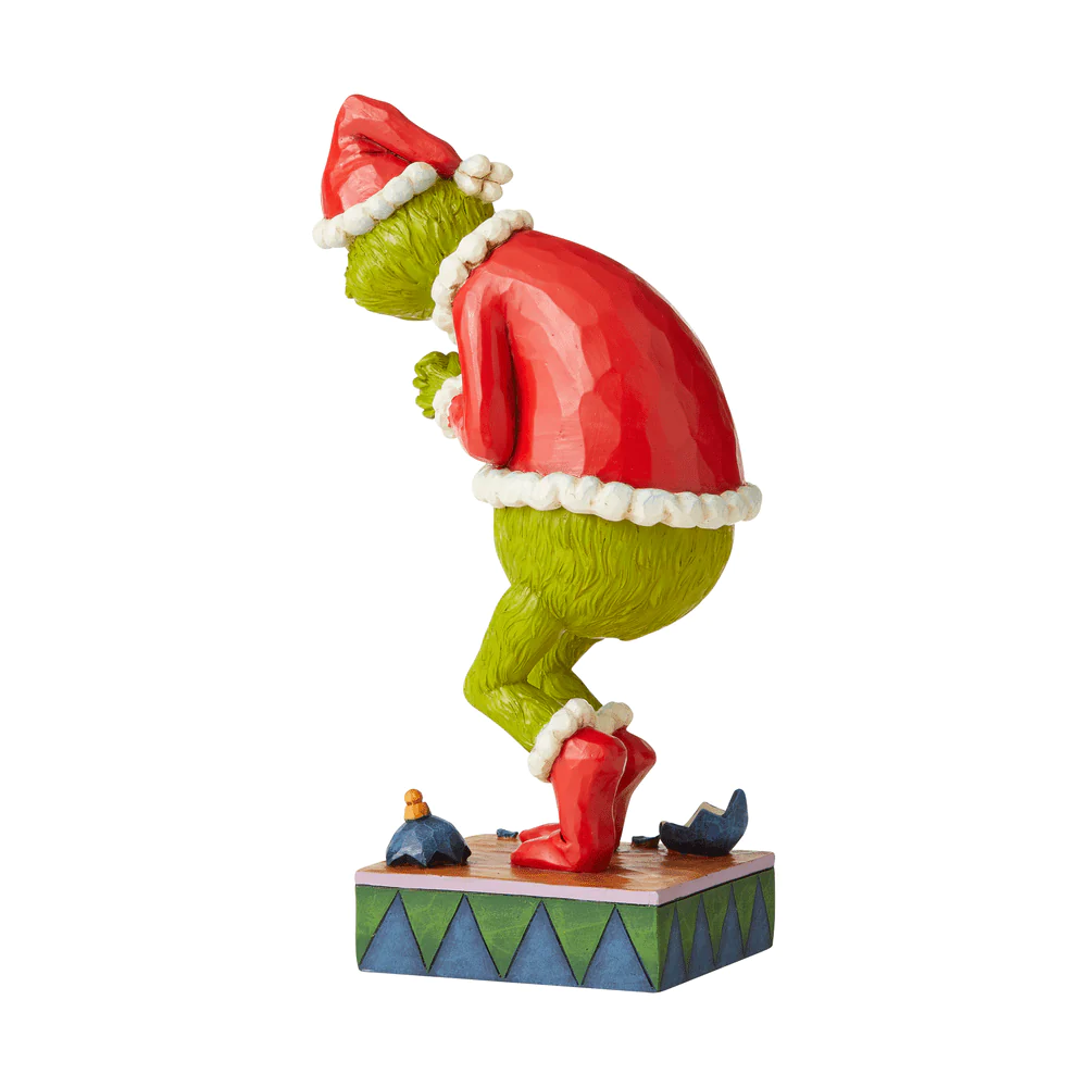 Jim Shore - Sneaky Grinch Figurine - Giftware Canada Collectibles and Decor