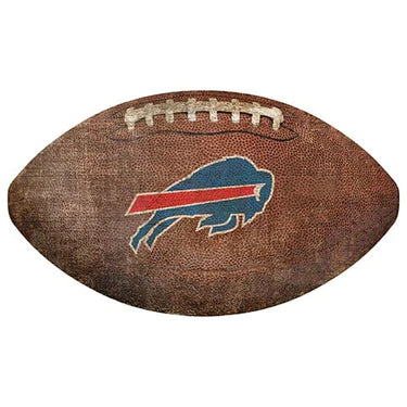 Buffalo Bills 12" Football Shaped Sign - Giftware Canada Collectibles and Decor