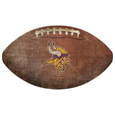 Minnesota Vikings 12" Football Shaped Sign - Giftware Canada Collectibles and Decor