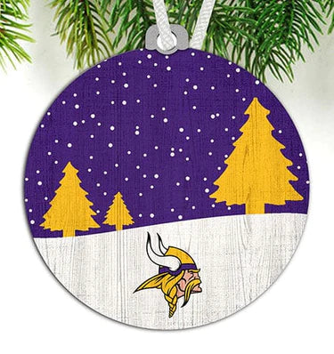 Minnesota Vikings Christmas Tree Ornament Set - Giftware Canada Collectibles and Decor