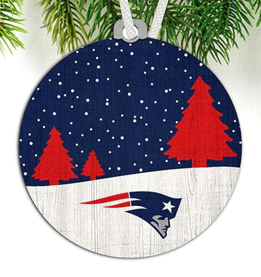 New England Patriots Christmas Tree Ornament Set - Giftware Canada Collectibles and Decor