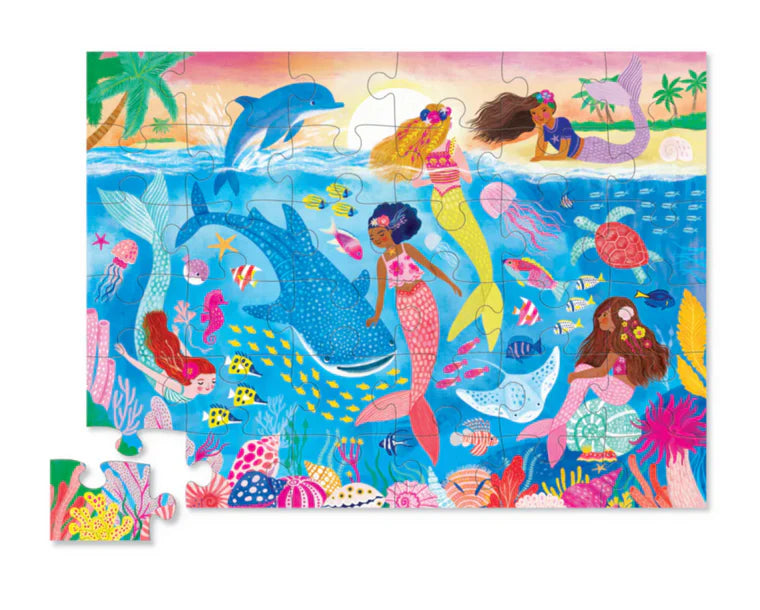 Crocodile Creek Mermaid Dreams 36pc Floor Puzzle