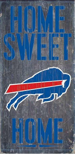 New England Patriots Home Sweet Home 6x12 Sign - Giftware Canada Collectibles and Decor