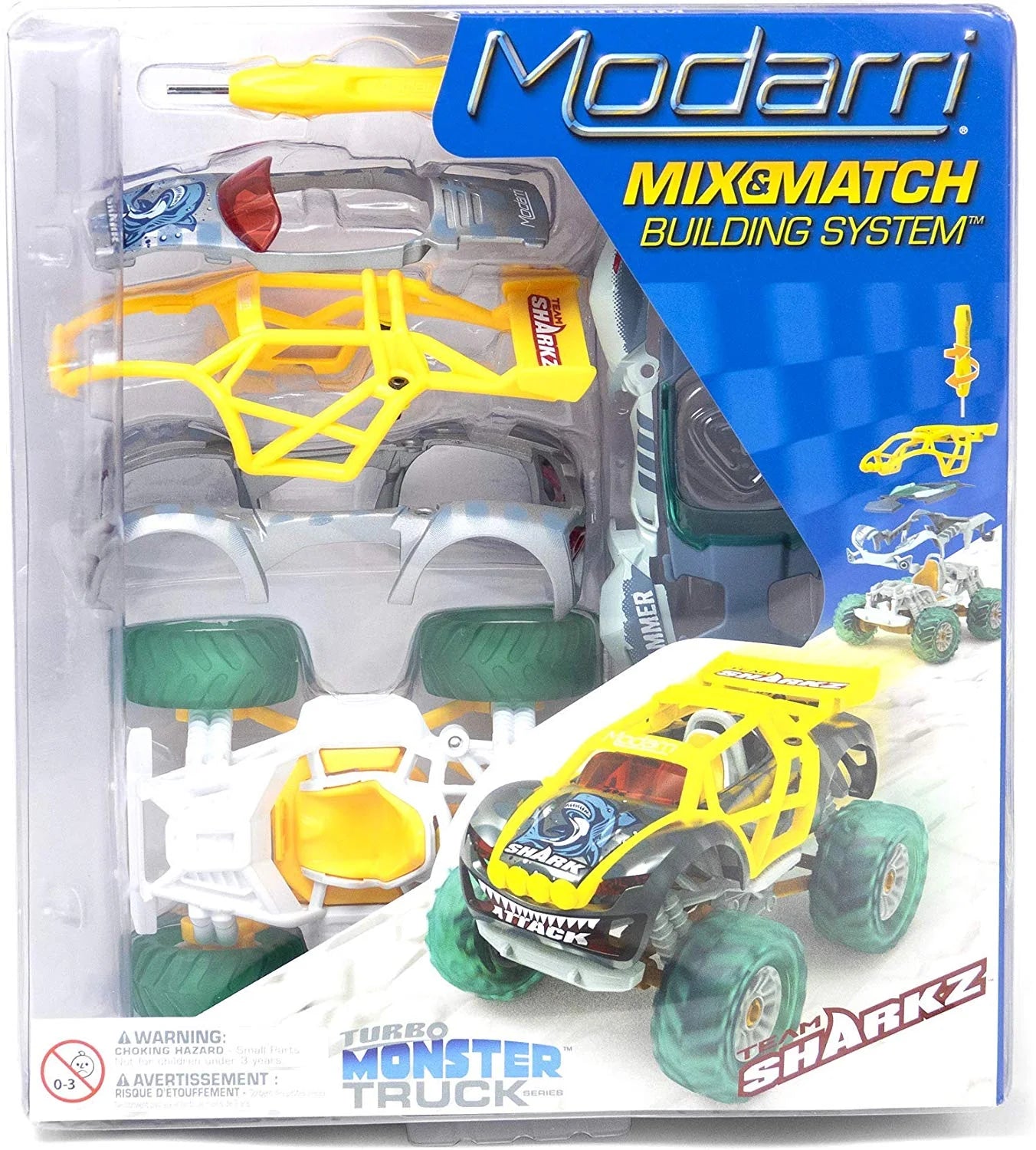 Modarri Turbo Monster Truck - Team Sharkz - Giftware Canada Collectibles and Decor