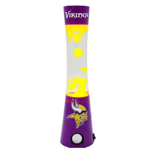 Minnesota Vikings Magma / Lava Lamp with Bluetooth Speaker - Giftware Canada Collectibles and Decor