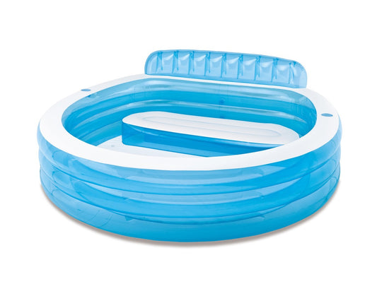 Intex Swim Center Round Inflatable Family Lounge Pool