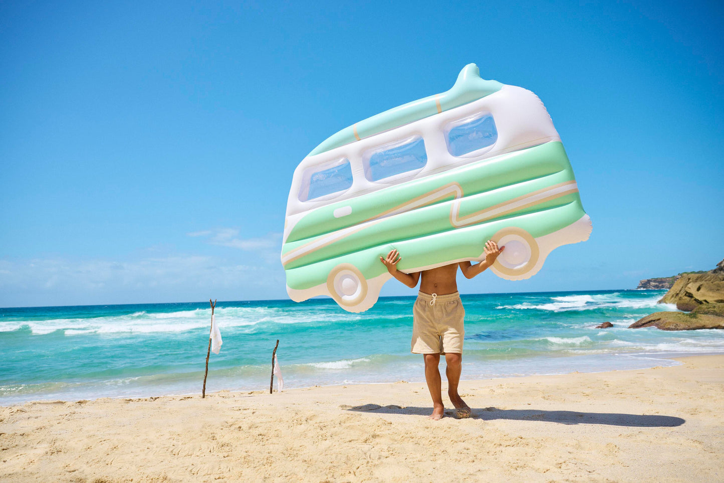 SUNNYLiFE Inflatable Luxe Lie-On Campervan